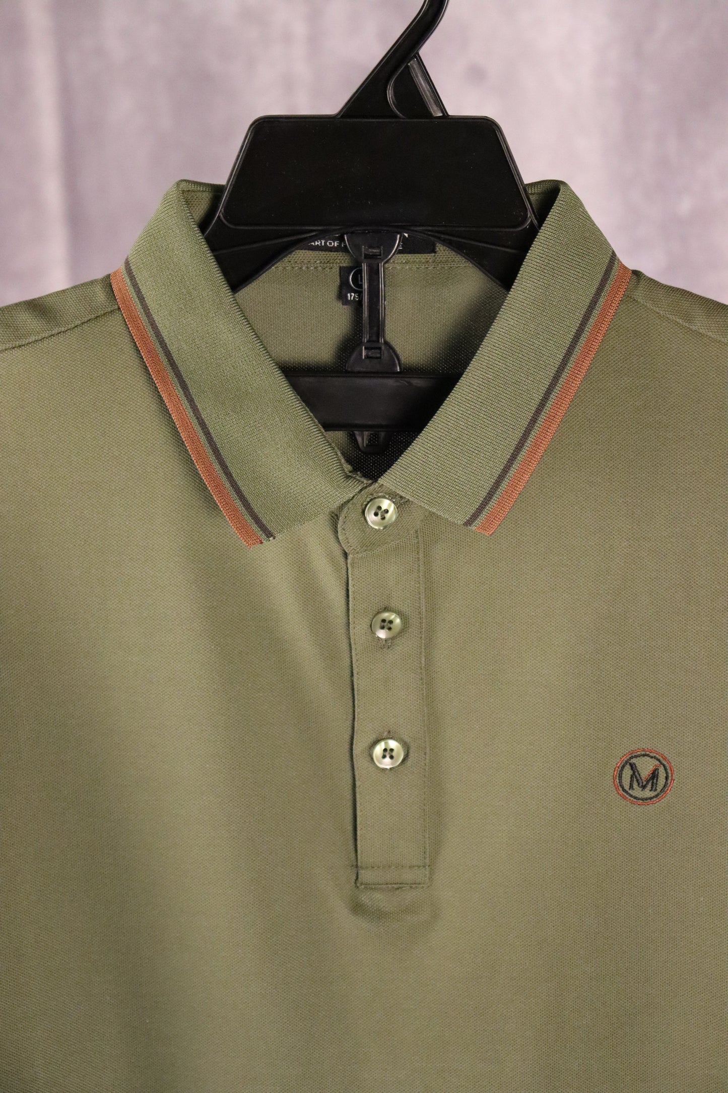 Moslin Luxe Polo – Field Green