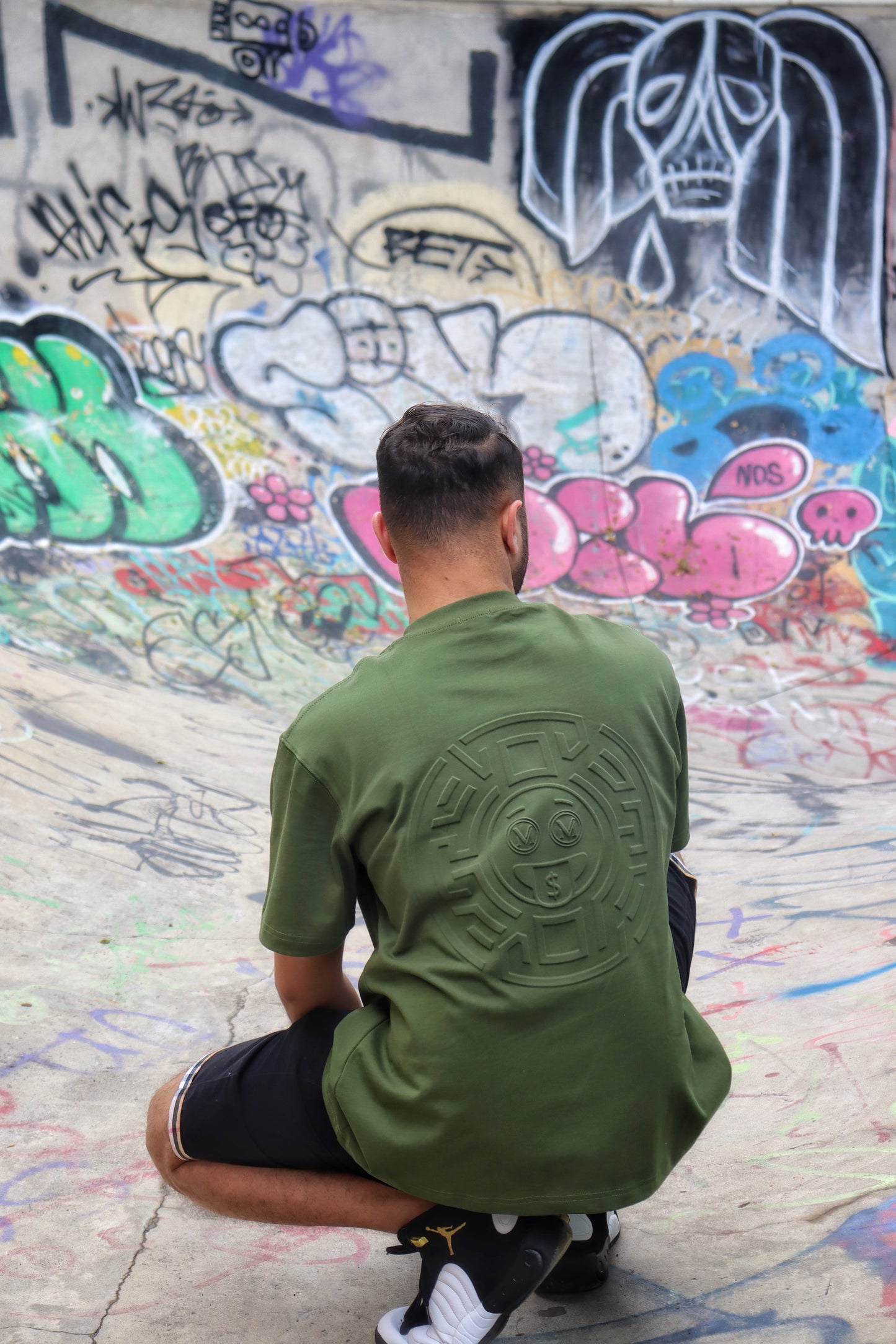 Moslin Statement Tee – Forest Shadow