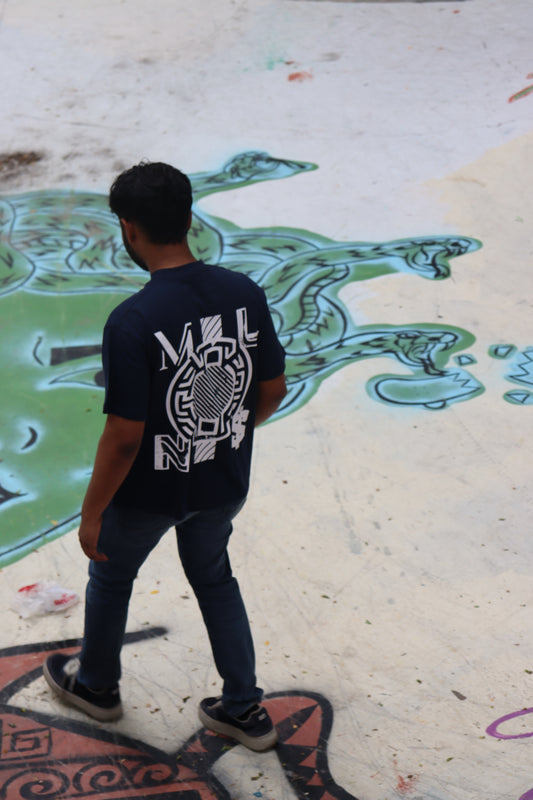 Moslin Signature Tee – Tibetian blue obsidian