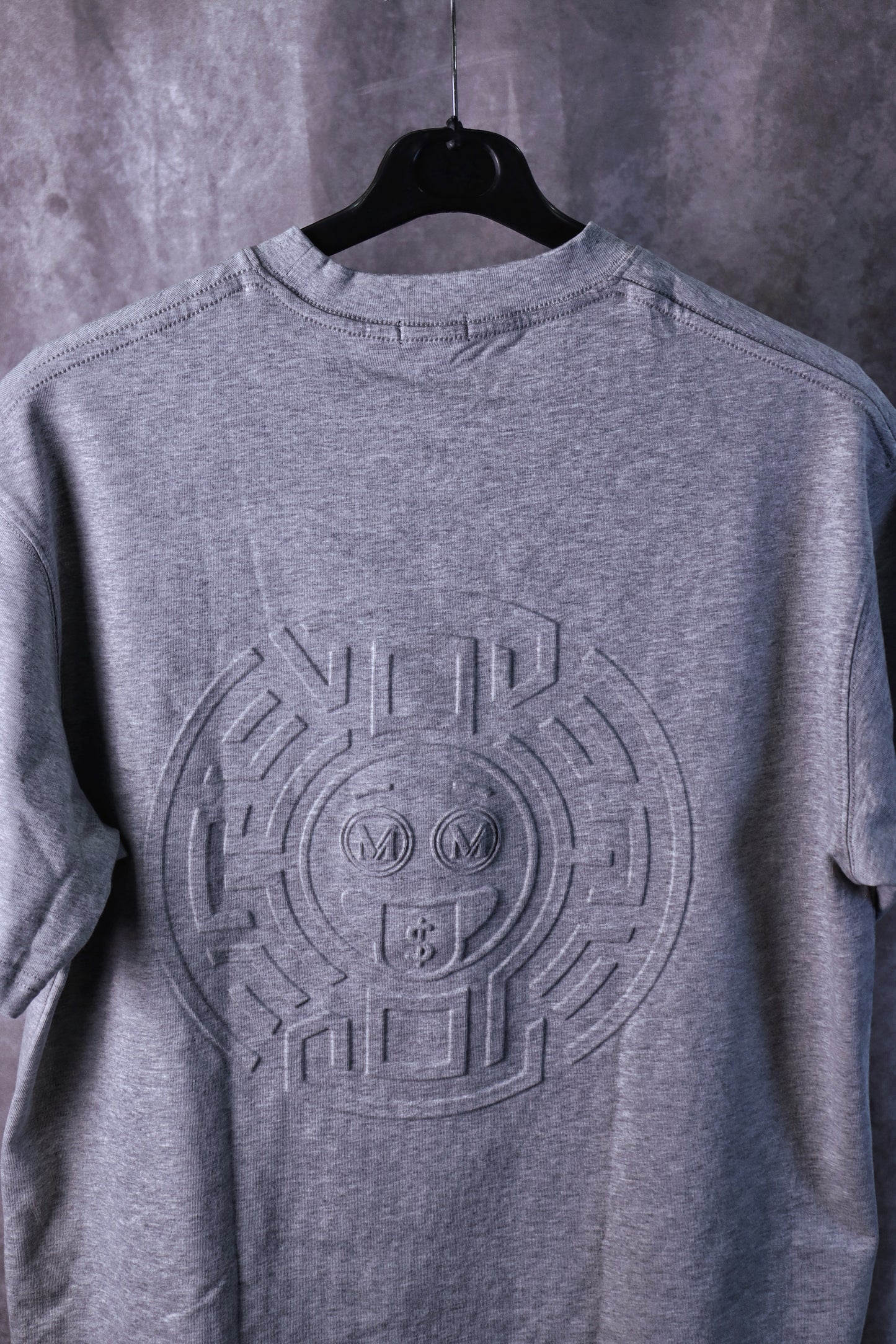 Moslin Statement Tee – Glacier Grey