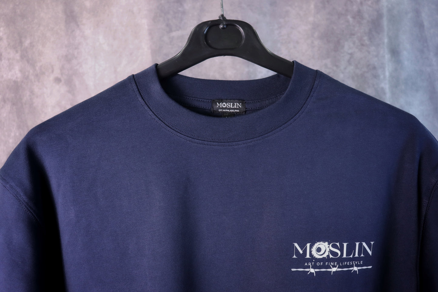 Moslin Signature Tee – Tibetian blue obsidian