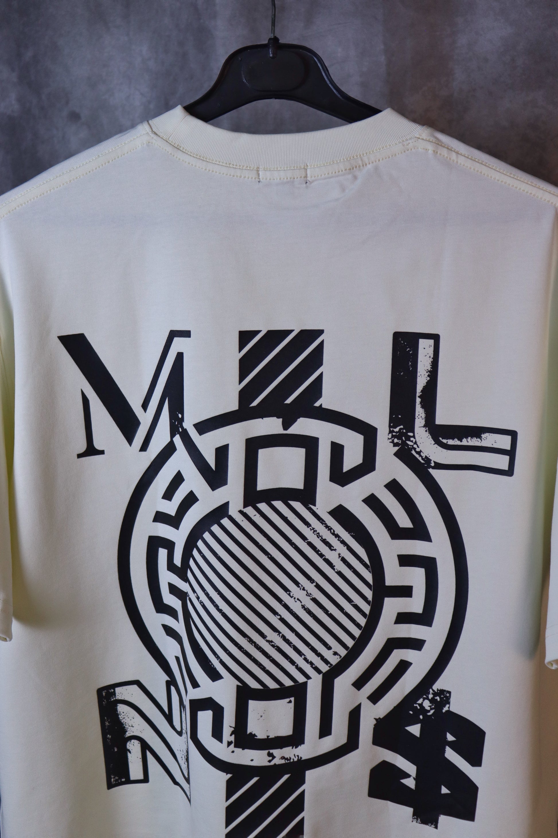 Moslin Signature Tee – Cloud Apricot