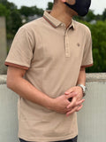 Moslin Luxe Polo – Tuscan Beige